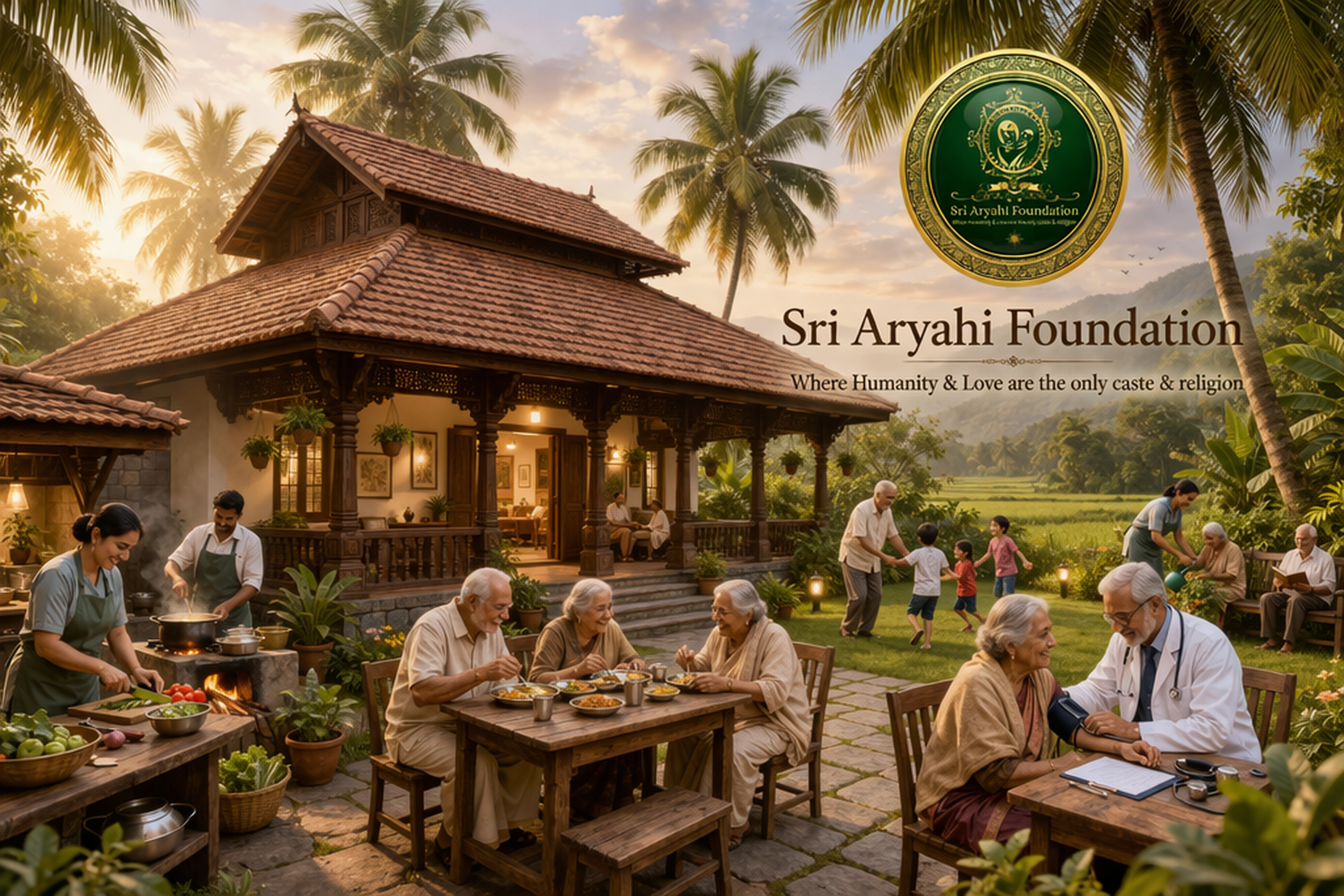 Old Age Home Complete View